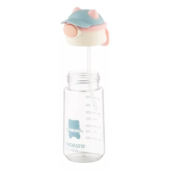 ARDESTO Bottle Bear 550ml, plastic, pink