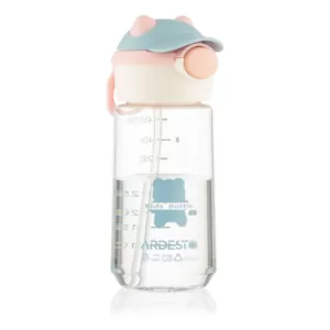 ARDESTO Bottle Bear 550ml, plastic, pink