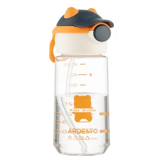 ARDESTO Bottle Bear 550ml, plastic, orange