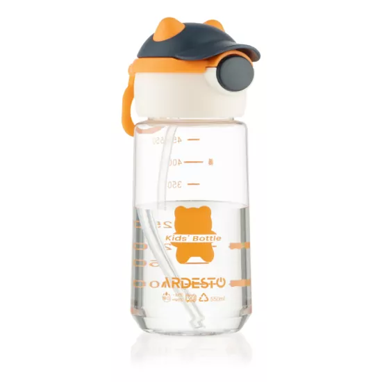 ARDESTO Bottle Bear 550ml, plastic, orange