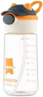 ARDESTO Bottle Bear 550ml, plastic, orange