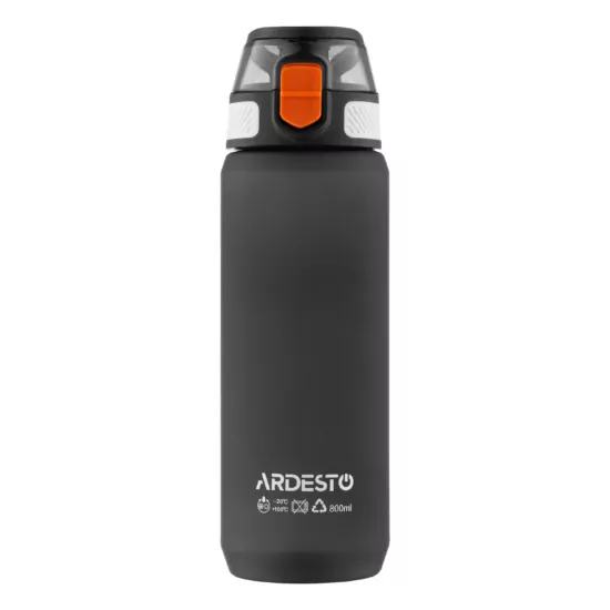 ARDESTO Bottle Matte 800ml, plastic, black